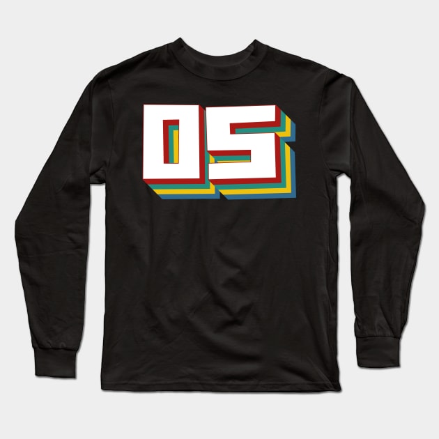 Number 5 Long Sleeve T-Shirt by n23tees